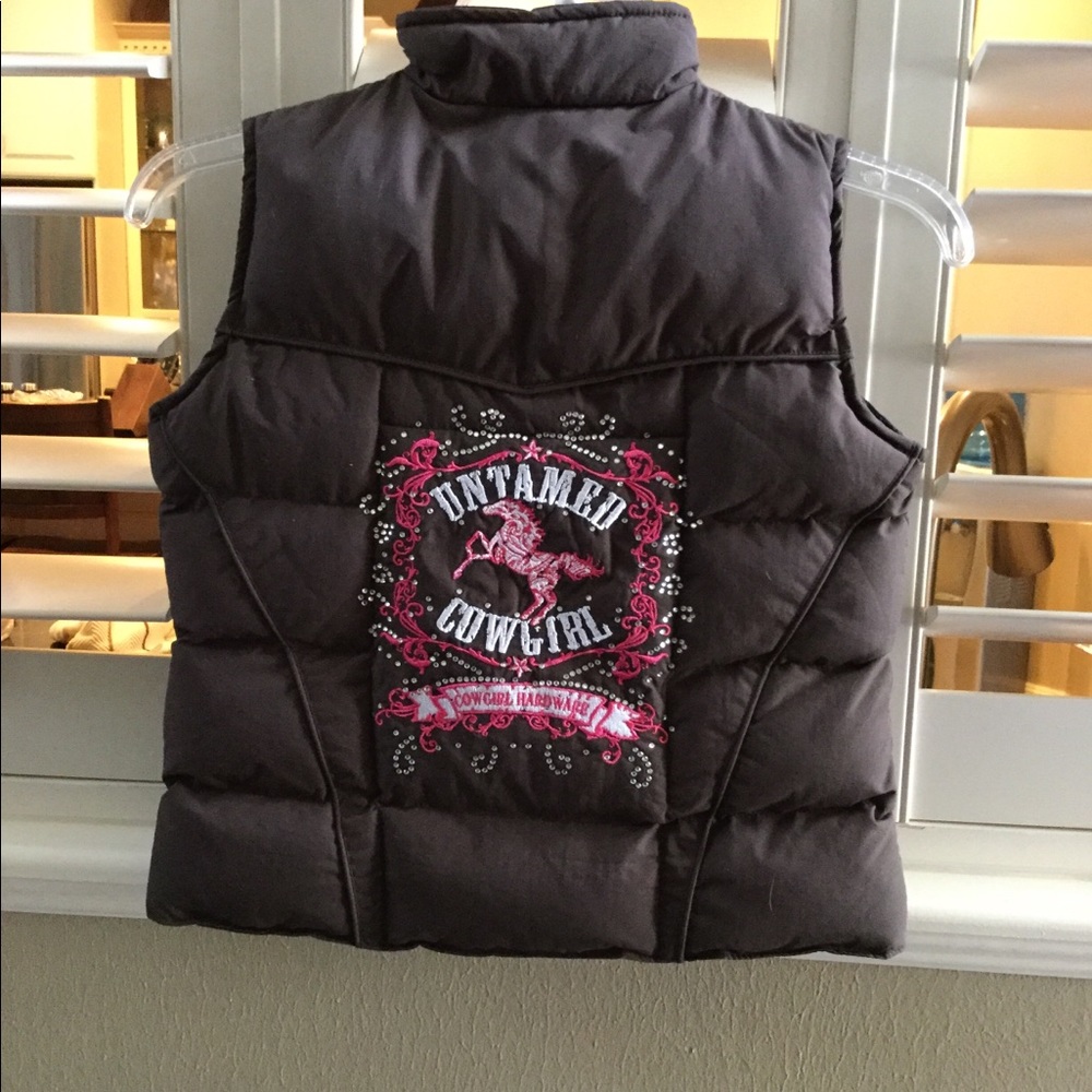 New Cowgirl Hardware Puffer Vest